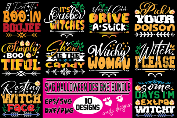 Download Svg Halloween Designs Bundle - Halloween Collection
